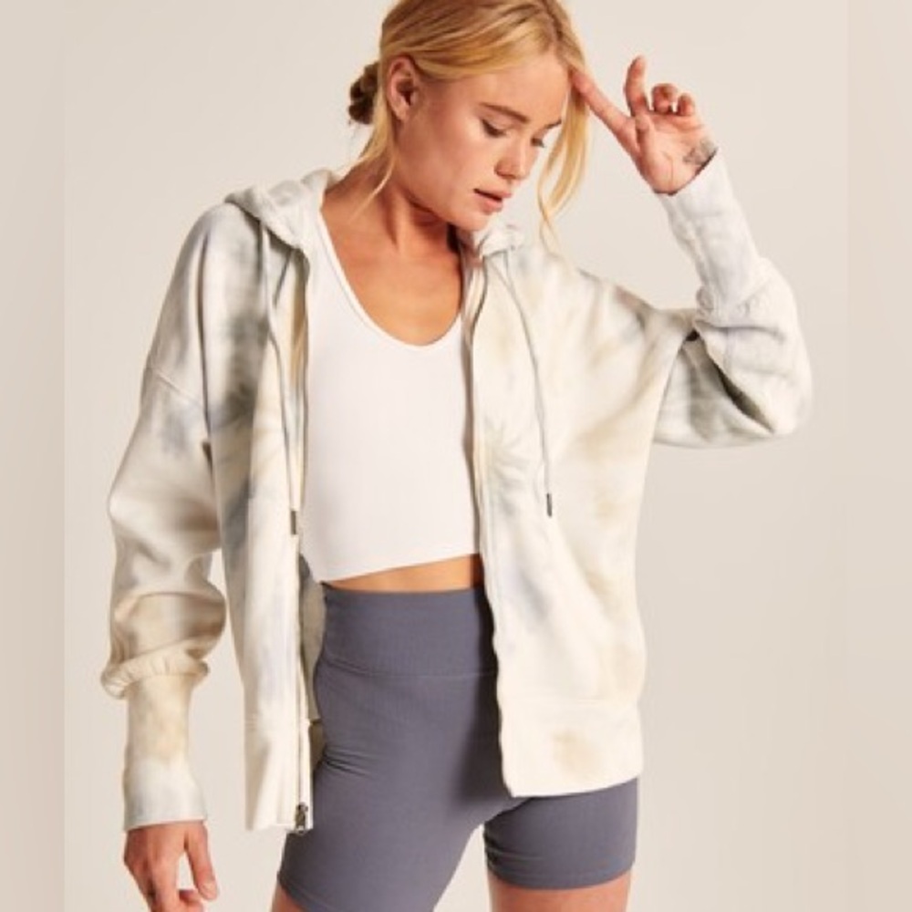 Evolution Cream Zip-Up Hoodie